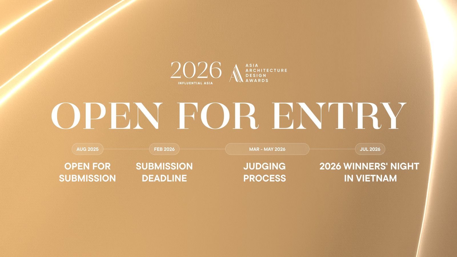 Registration Now Open For The 2026 Asia Architecture Design Awards