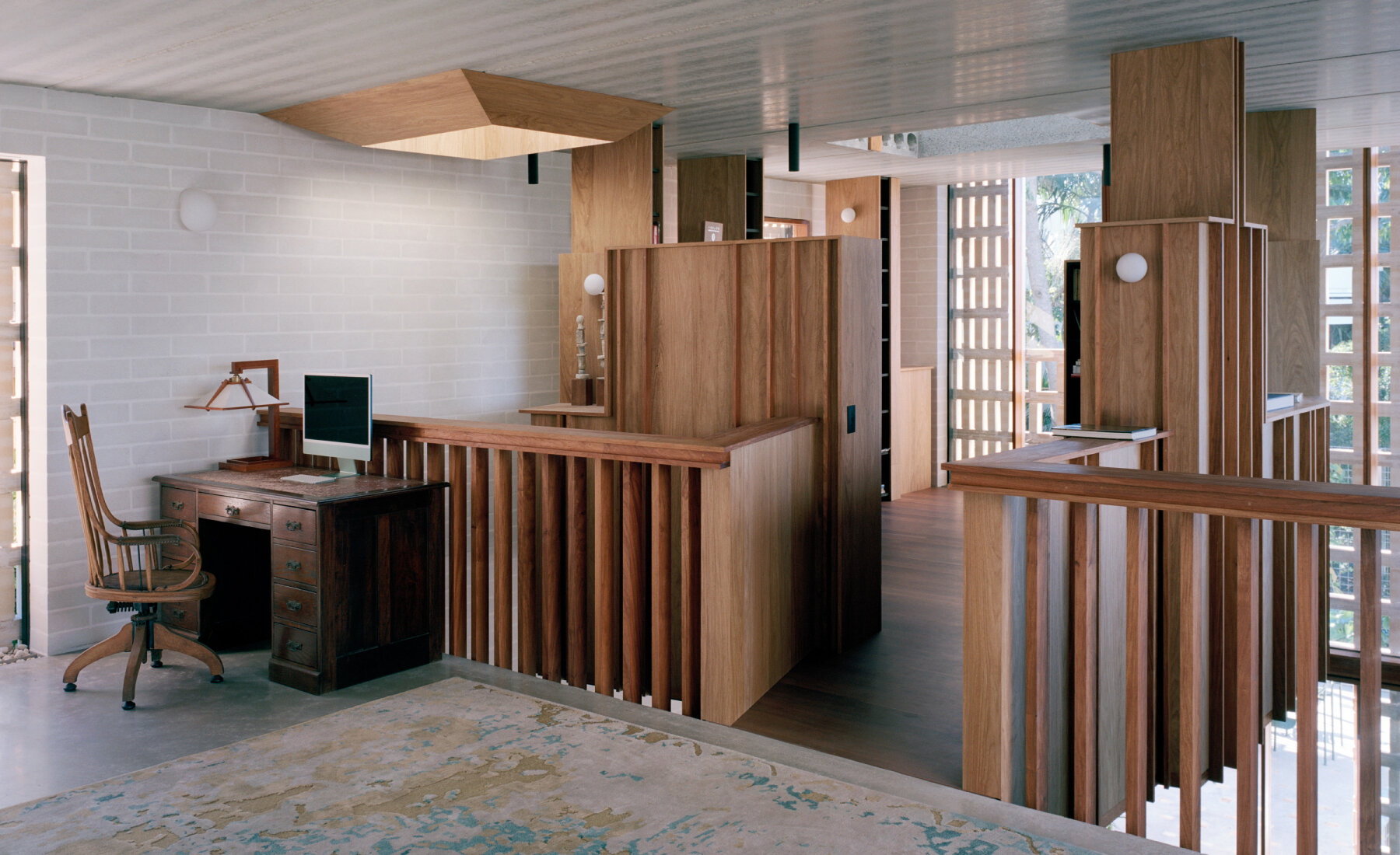 Peter Besley’s Birdwood Residence In Brisbane Crowned By A Ziggurat-like Skylight And Built From Reclaimed Terracotta