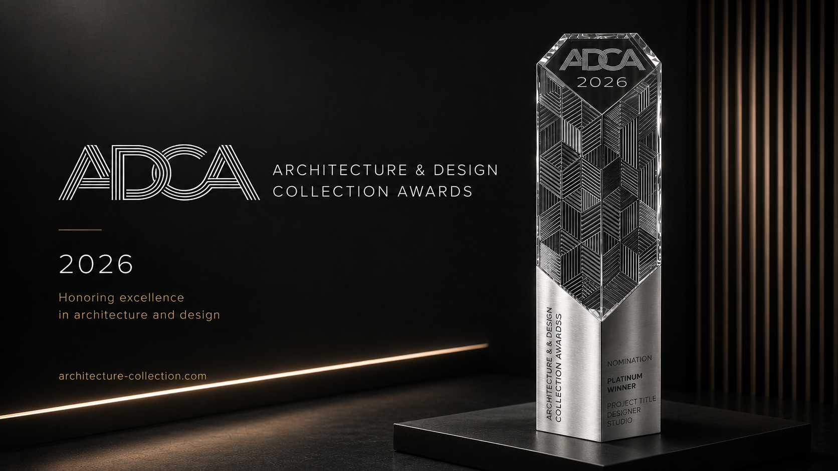 Architecture & Design Collection Awards (ADCA) 2026: The Search For Remarkable Work Begins