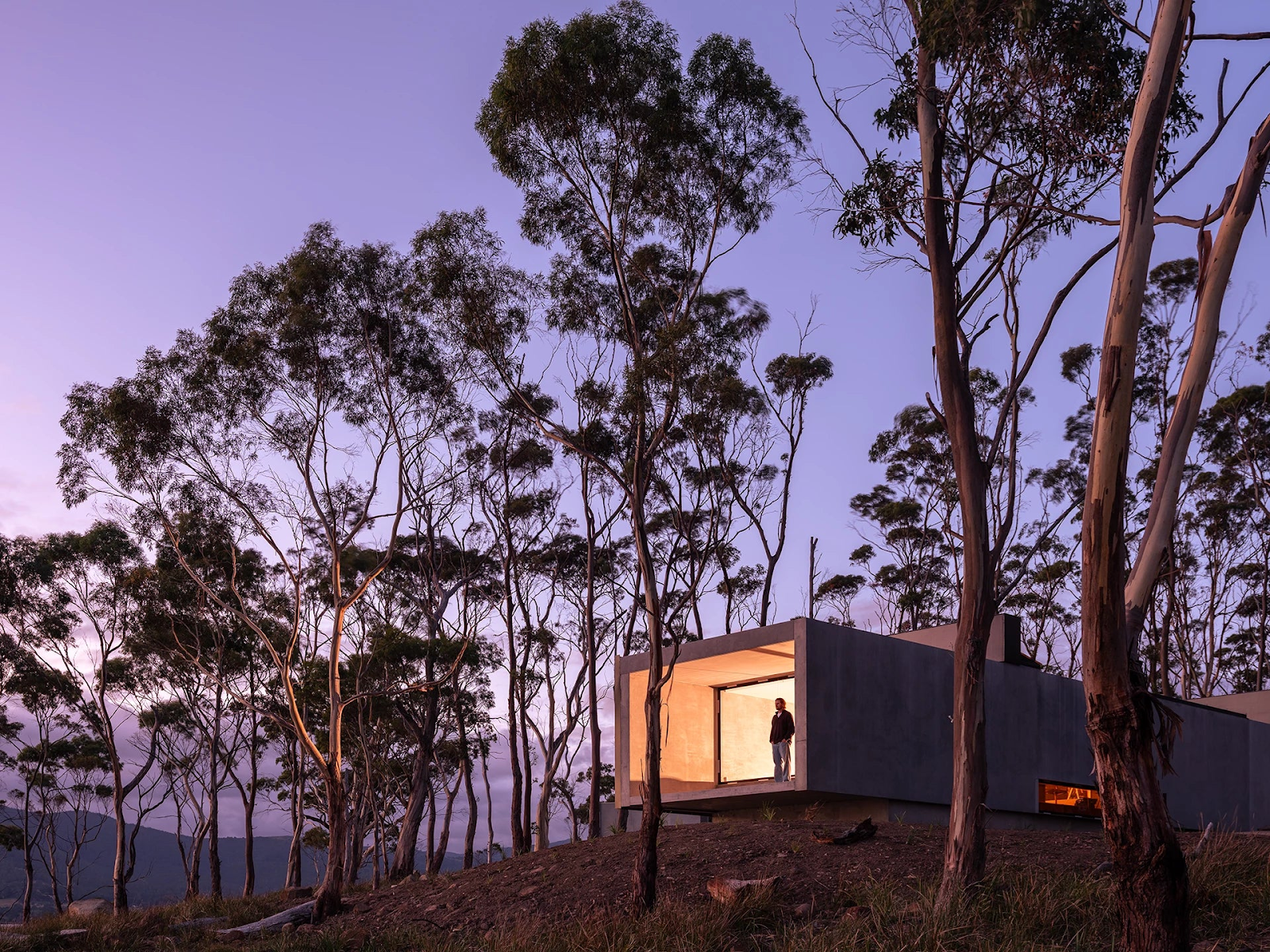 Room11 Architects Designs Vipp Tunnel: An Off-Grid Brutalist Guesthouse on Tasmania’s Bruny Island