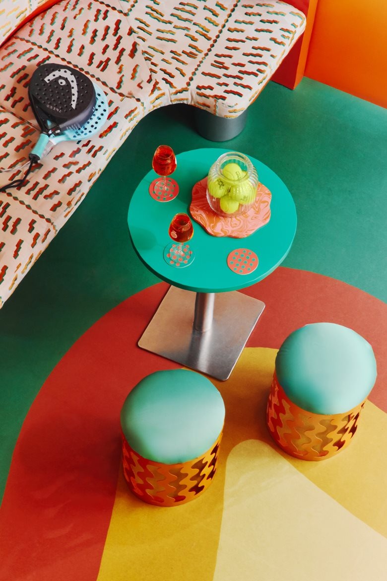 Electric Smash: Uchronia Injects Technicolor Adrenaline into Paris’s Padel 15