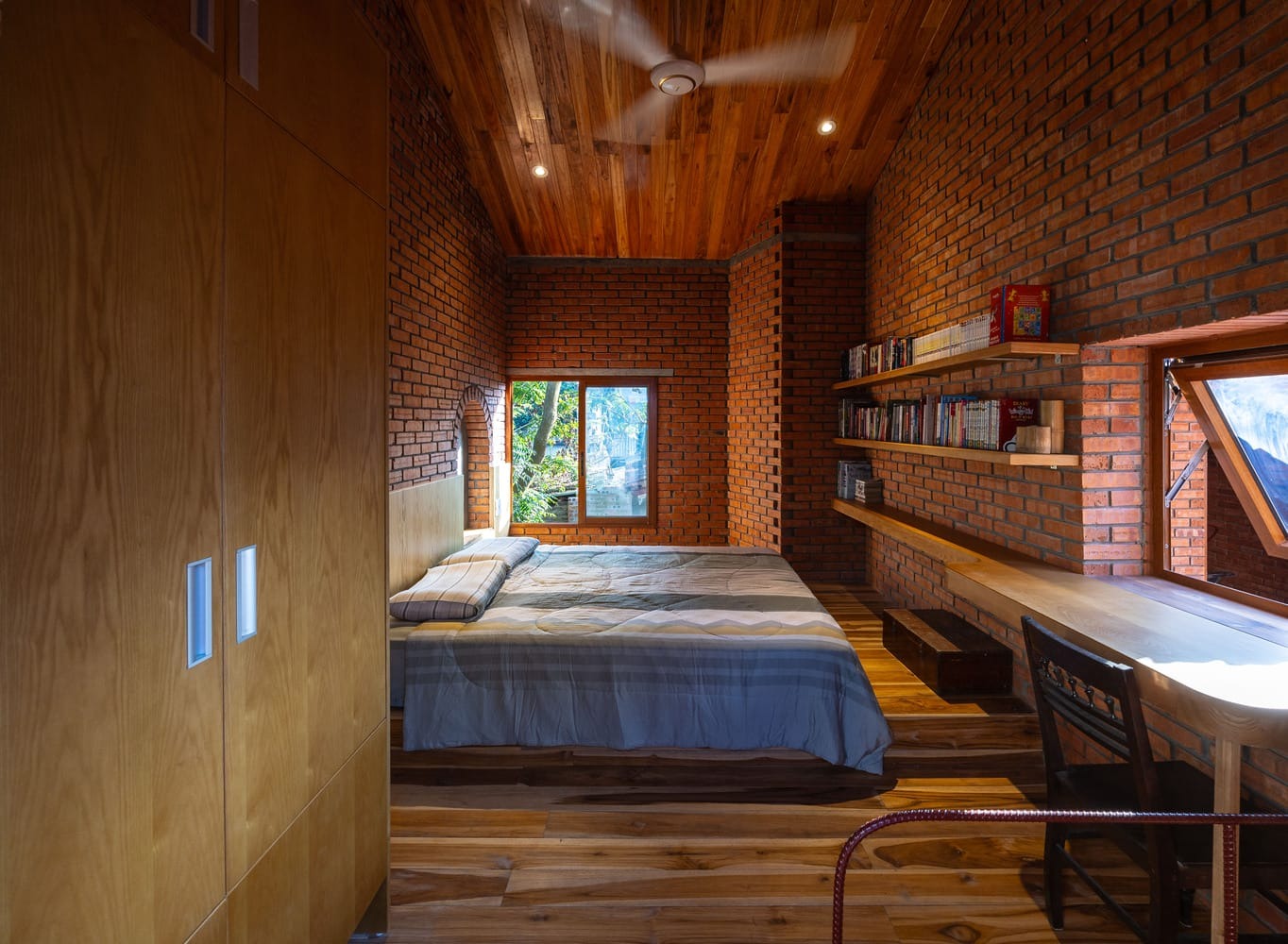 Nang House: A Brick Architecture That Breathes with Its Surroundings