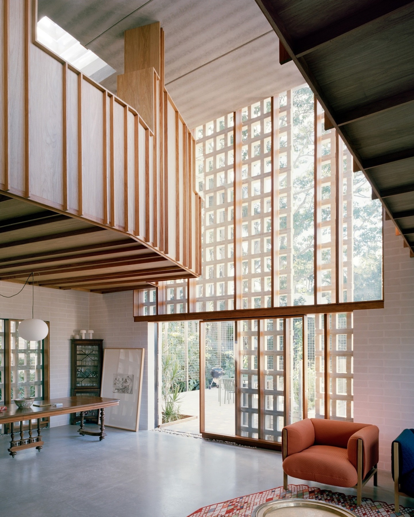 Peter Besley’s Birdwood Residence In Brisbane Crowned By A Ziggurat-like Skylight And Built From Reclaimed Terracotta