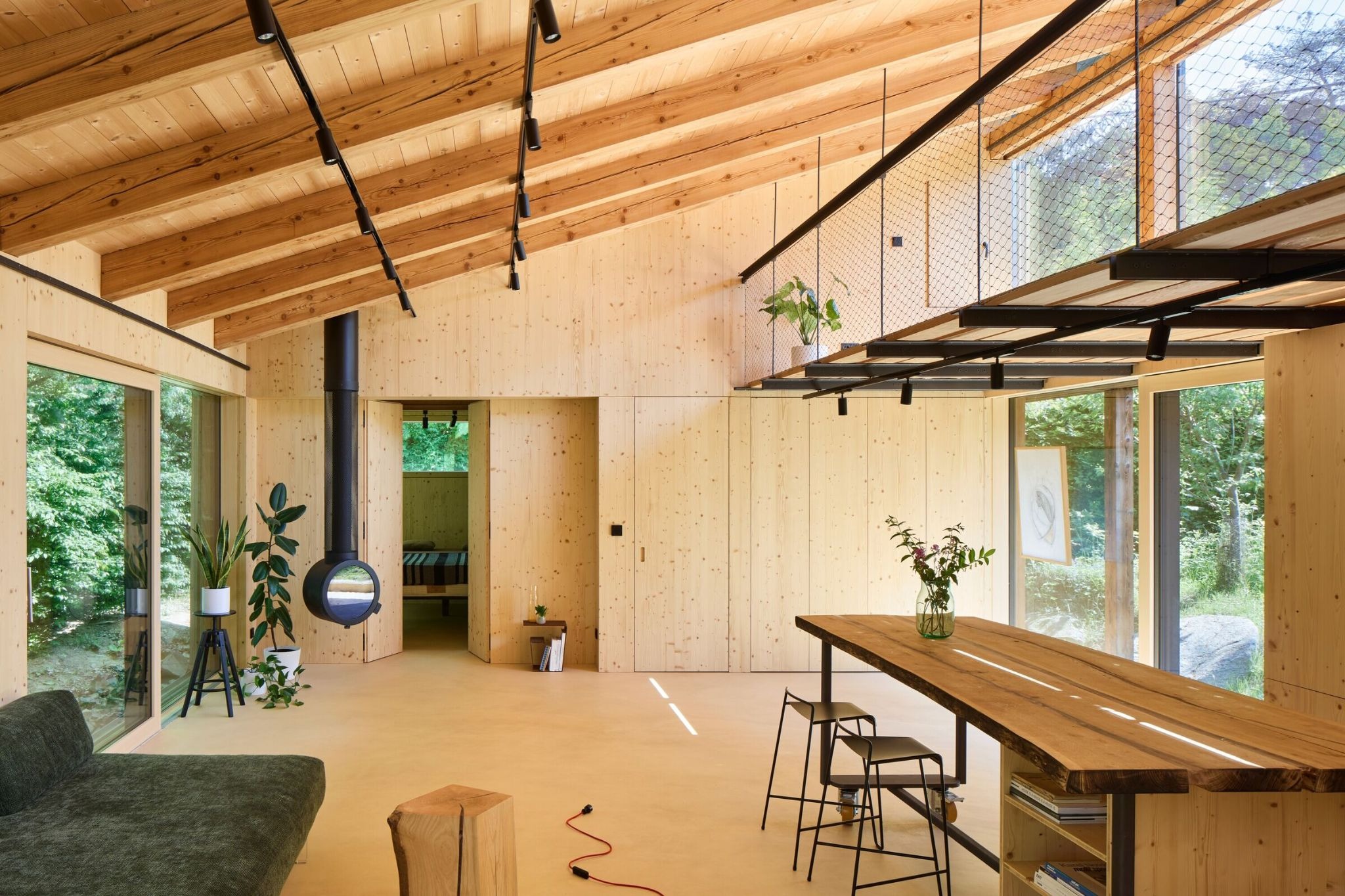 Medník House by päivity architekti: Natural Light, Craft and Contours in Czech Landscape