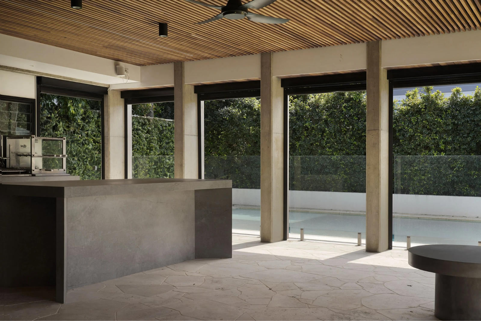 George Kouparitsas Architects Extend Dohori House with Cast-Concrete Volumes Behind Its Preserved Pre-War Facade