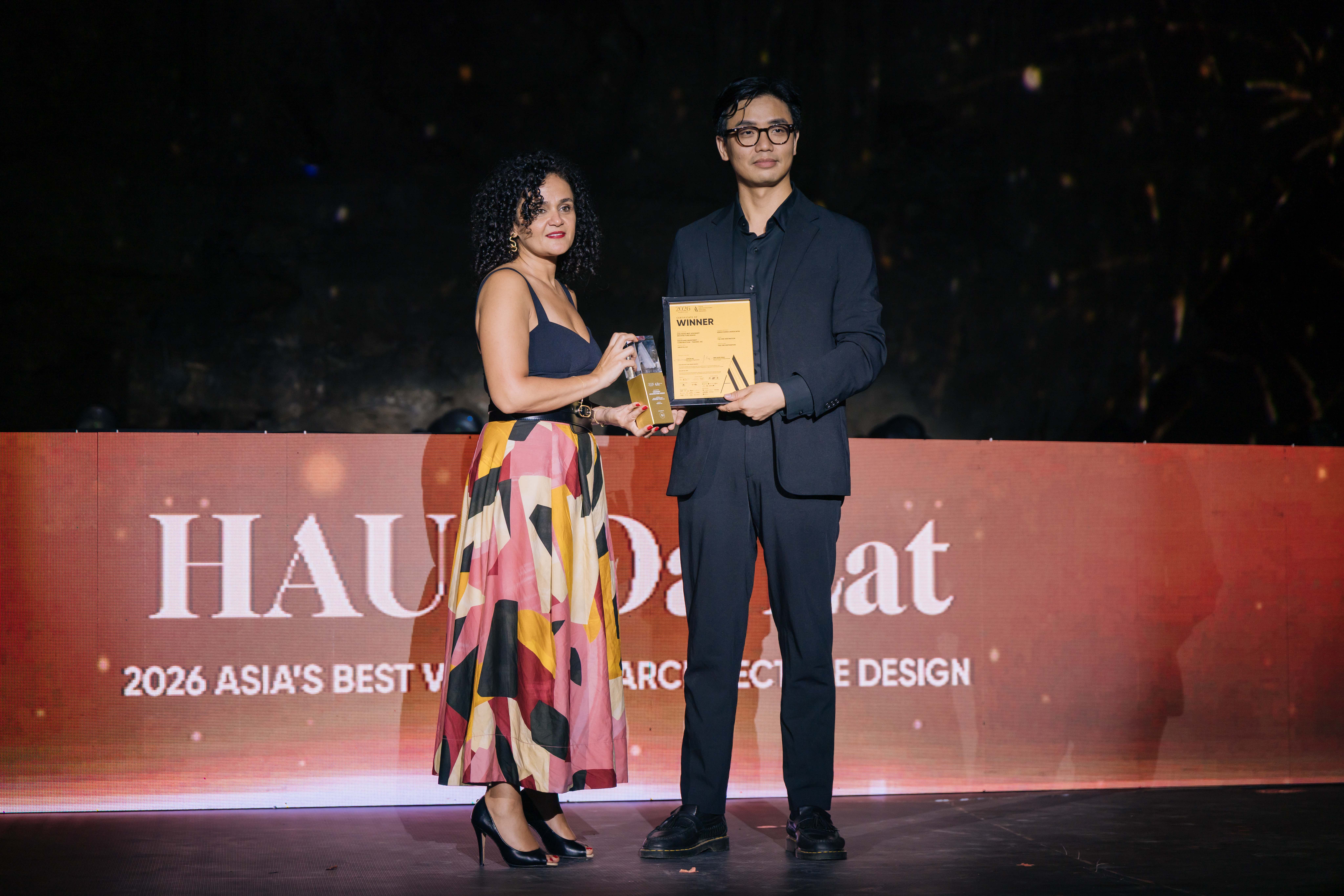 The World's First Natural Cave Awards Ceremony Celebrates Asia's Architectural Excellence