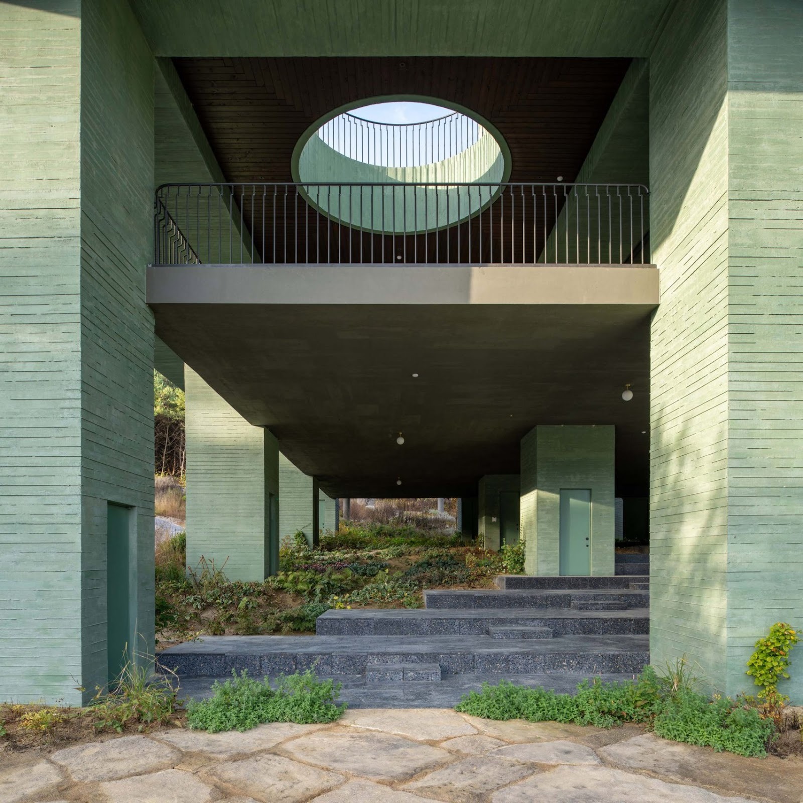 Pezo von Ellrichshausen Suspends a Concrete Monolith in the Korean Wilds