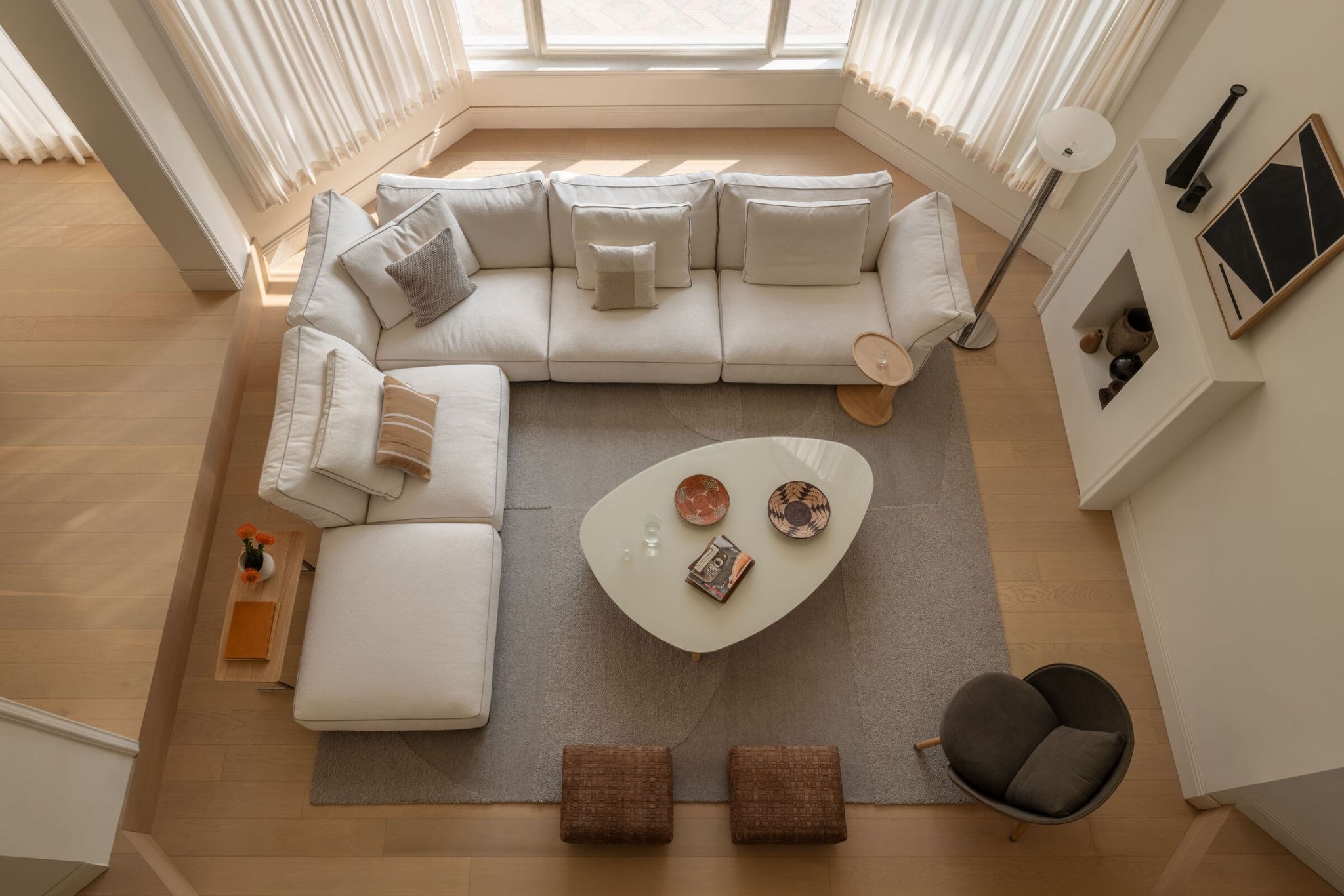 Flexform Orchestrates Silent Luxury in Shanghai’s Grey House