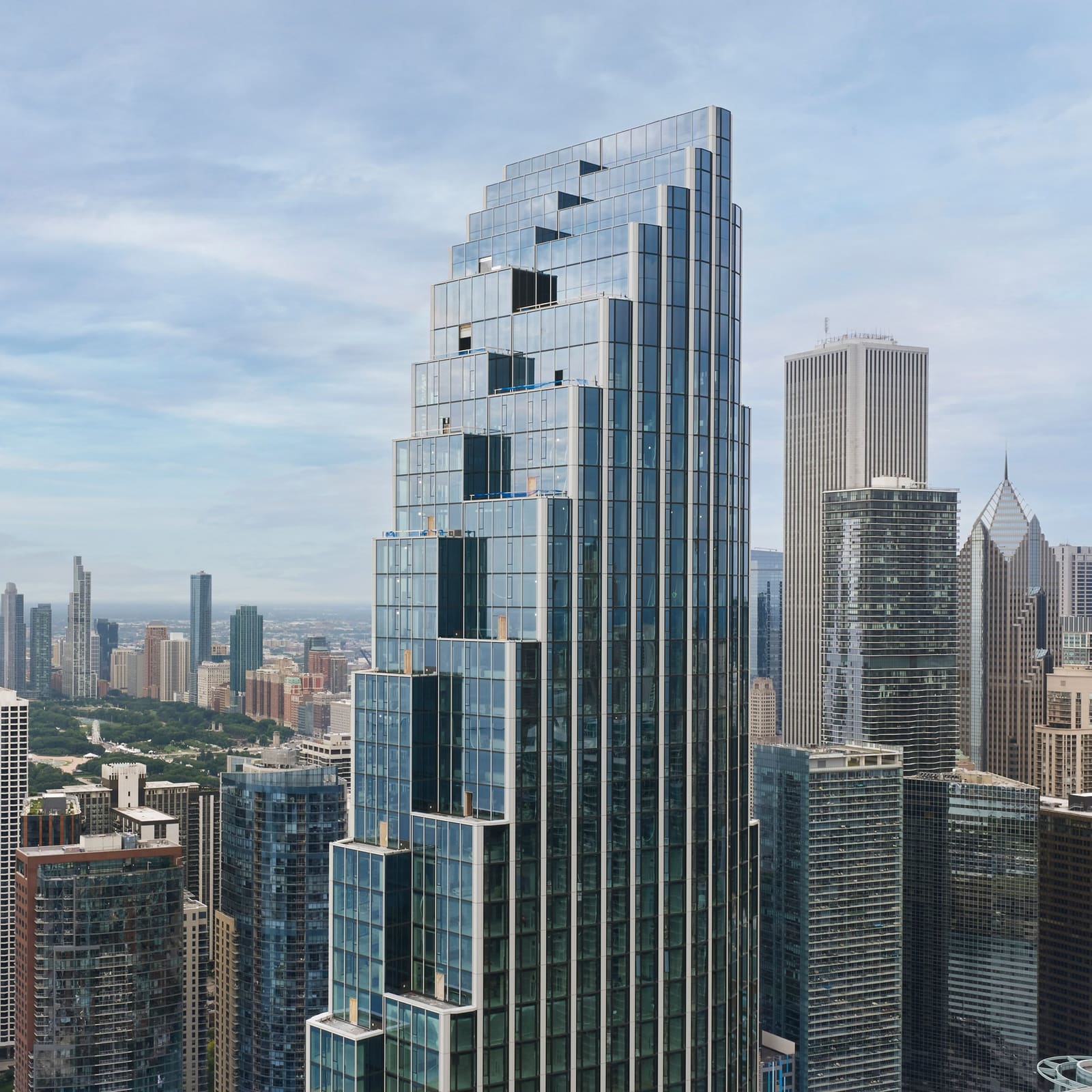 How Faceted Glass and Stepped Massing Are Redefining Chicago's Lakefront