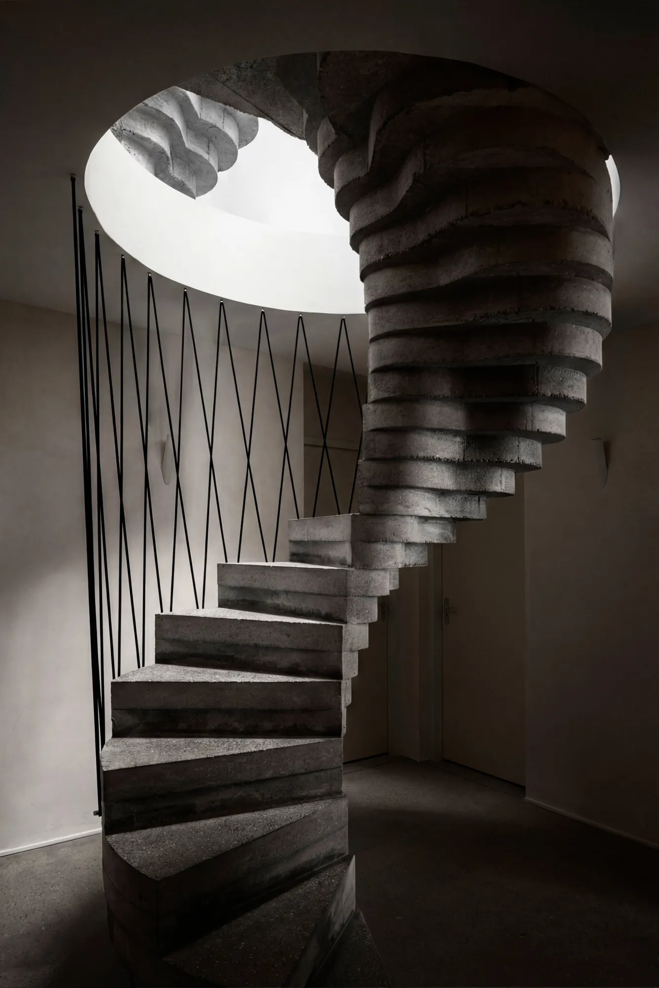 Shaped By Tide And Time: Inside Belgium’s Sculptural Concrete Seaside Villa