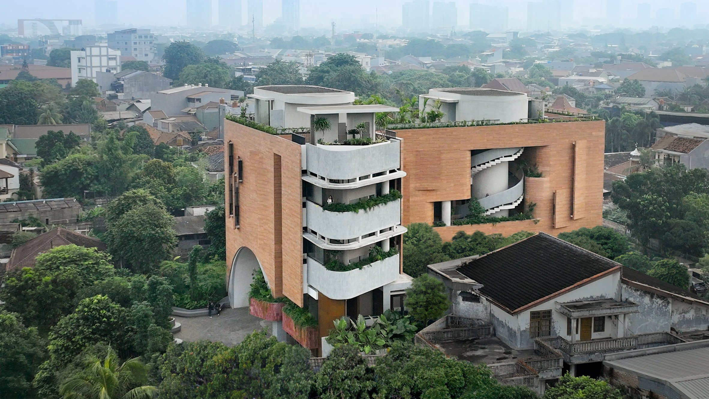 RAD+ar Reinvents the Tropical Office as a Breathing Garden in Indonesia