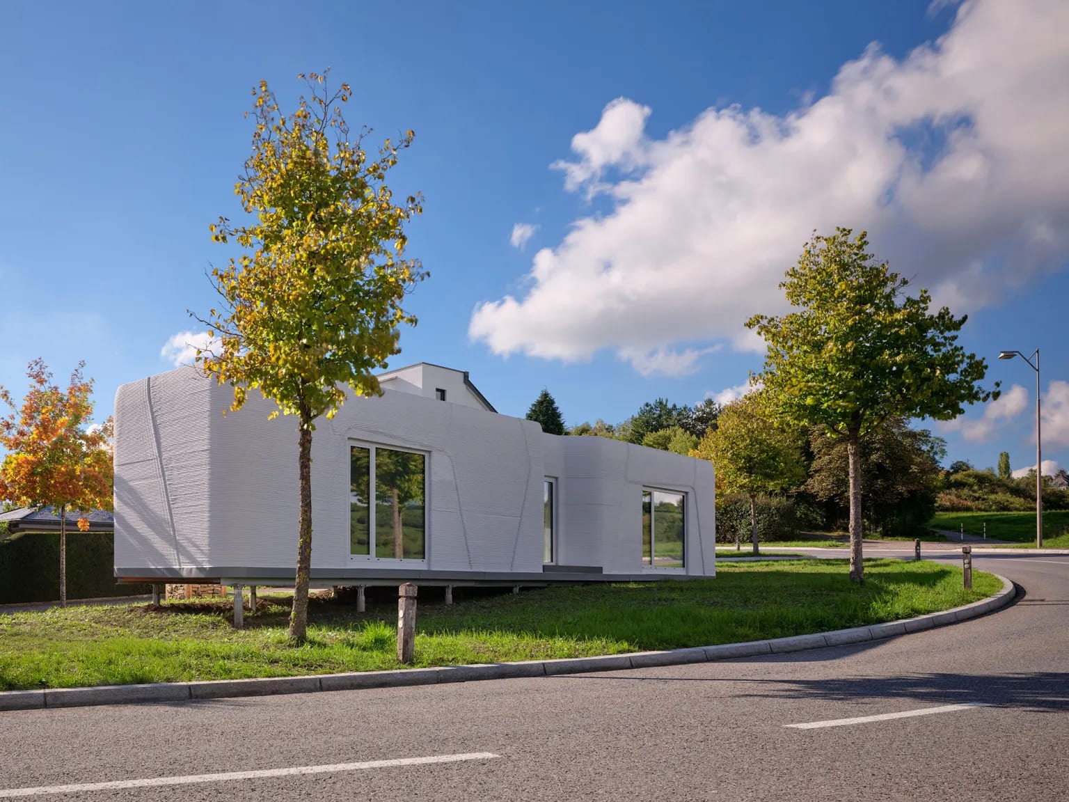 Printing the Future: ODA Architects Debuts Luxembourg’s First 3D-Concrete Infill