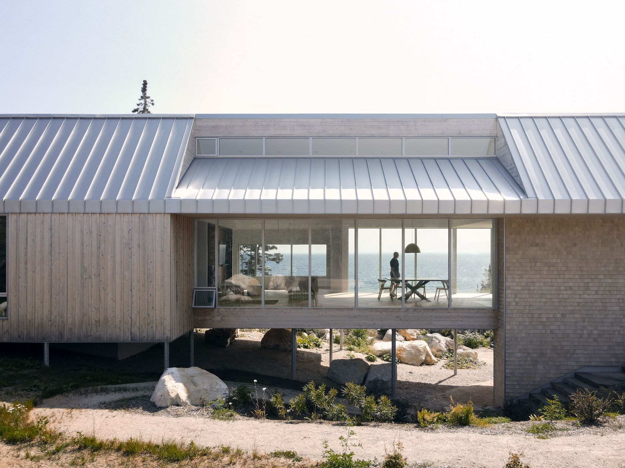 Omar Gandhi Architects Anchor a Weathered Sanctuary in Nova Scotia