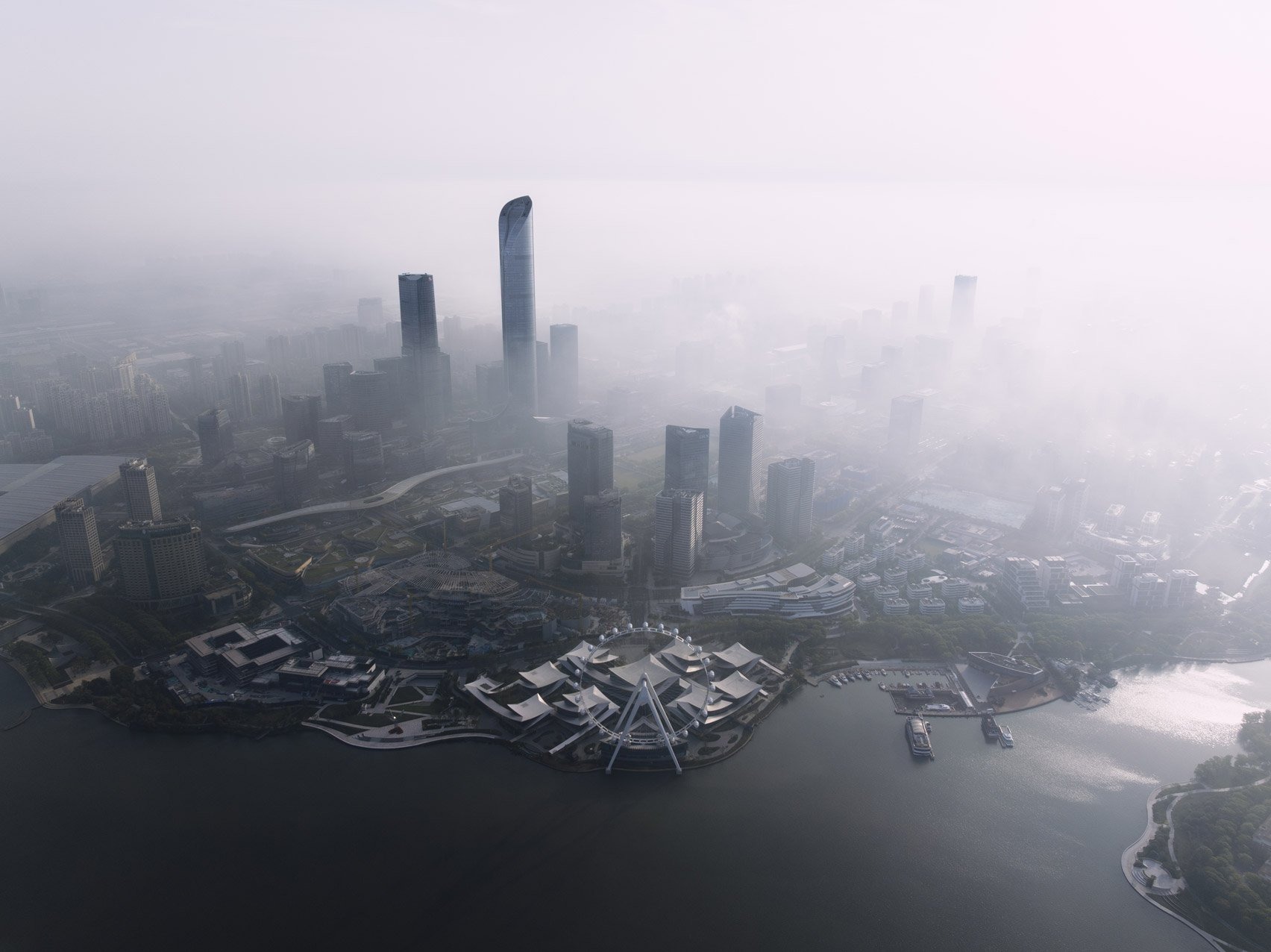 BIG Embroiders a Kinetic Artscape onto Suzhou’s Waterfront