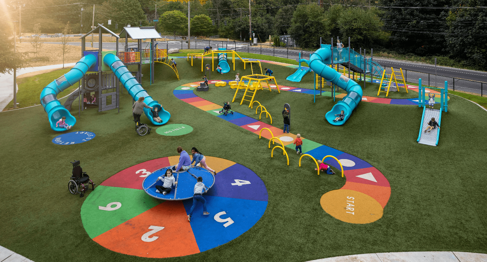 Inclusive Playgrounds: Universal Design For Children Of All Abilities