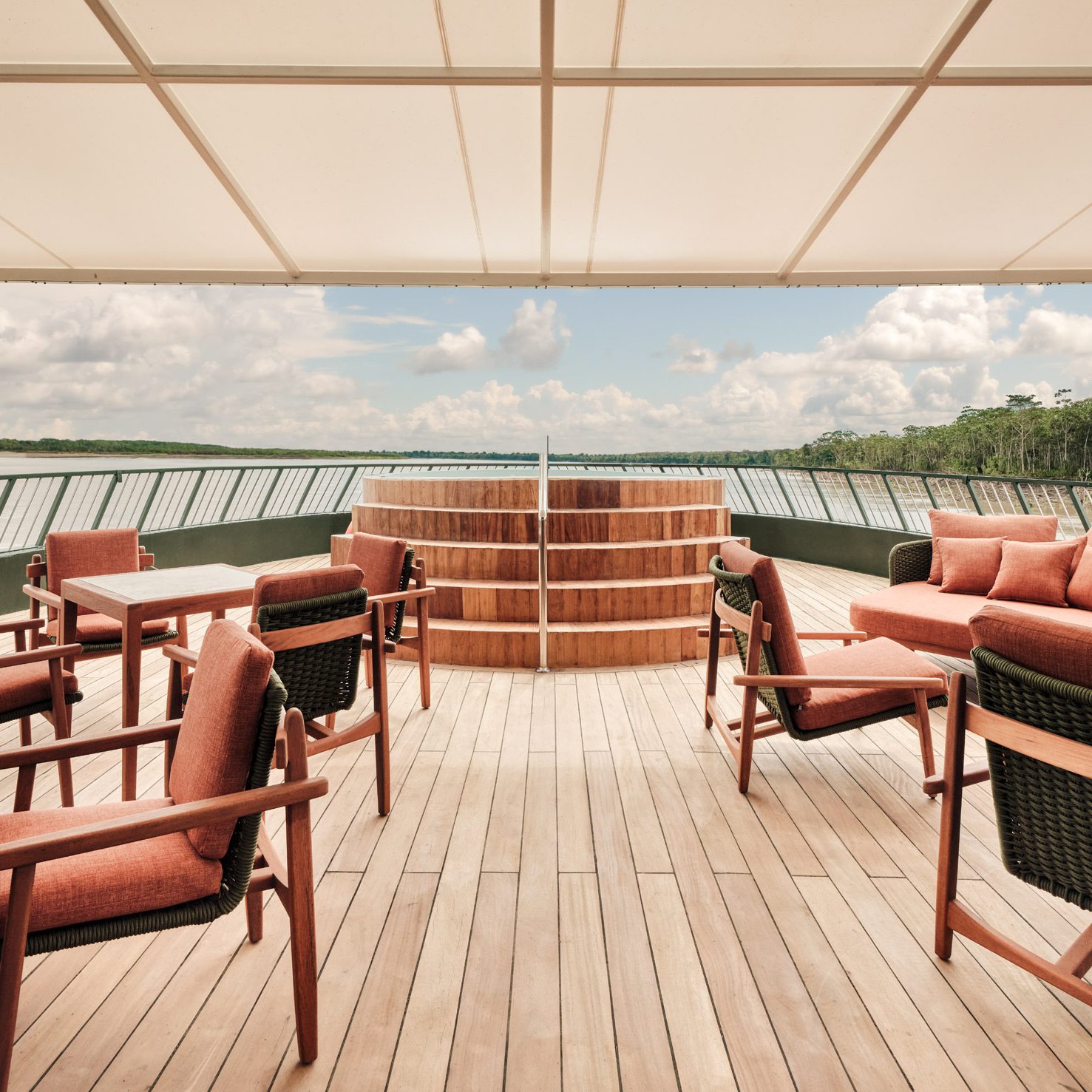 Riverboat Architecture Meets Amazonian Craft on Peru's Latest Luxury Vessel