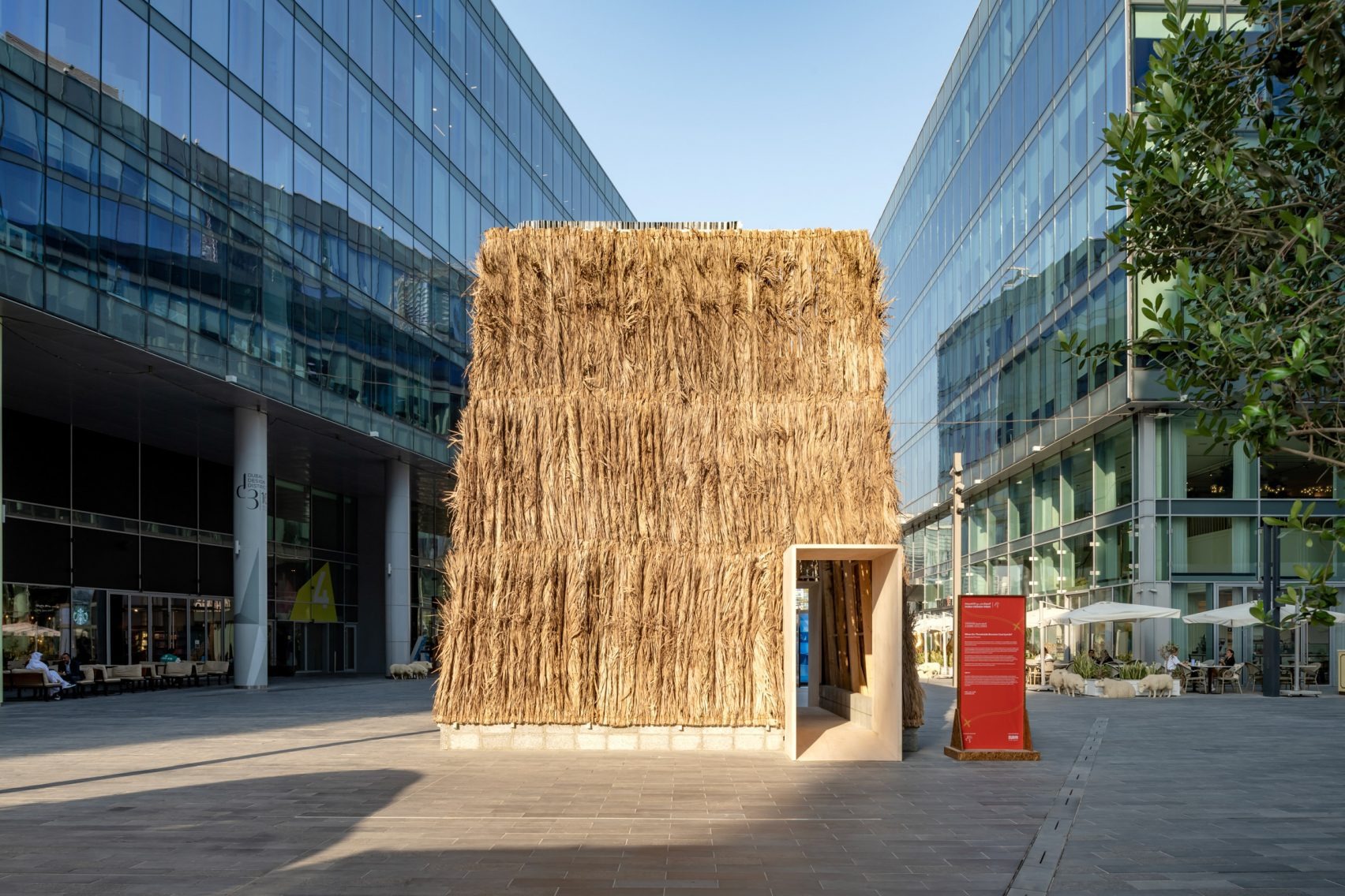 The Woven Ghost: Some Kind of Practice Whispers to the Dubai Skyline