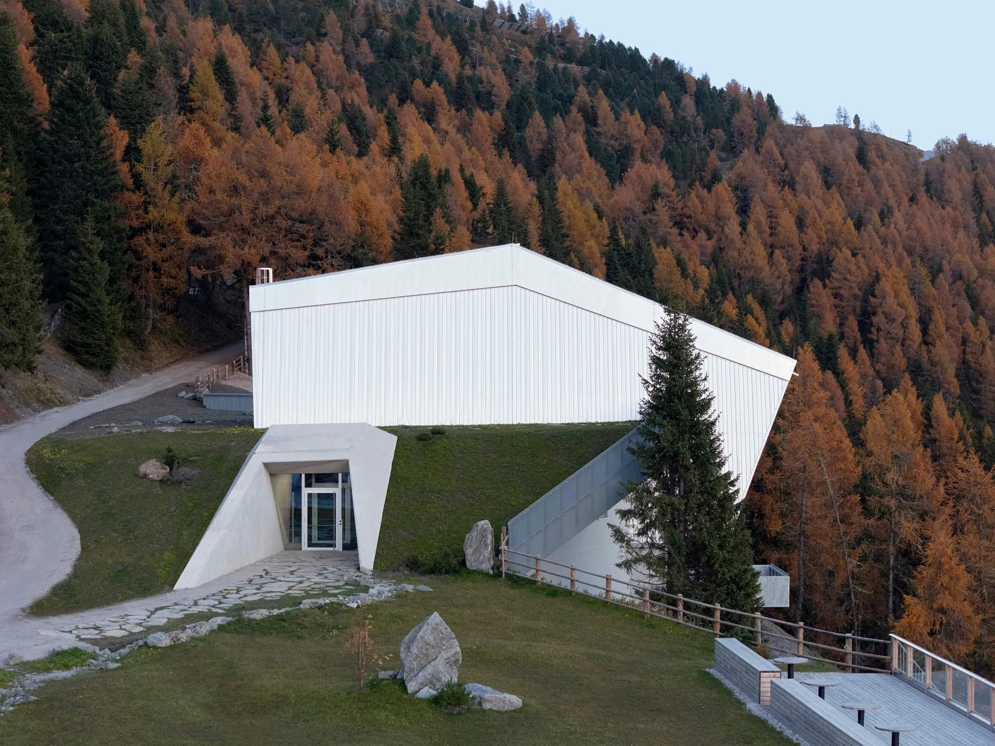 Plasma Studio Breathes New Life Into an Alpine Industrial Fossil