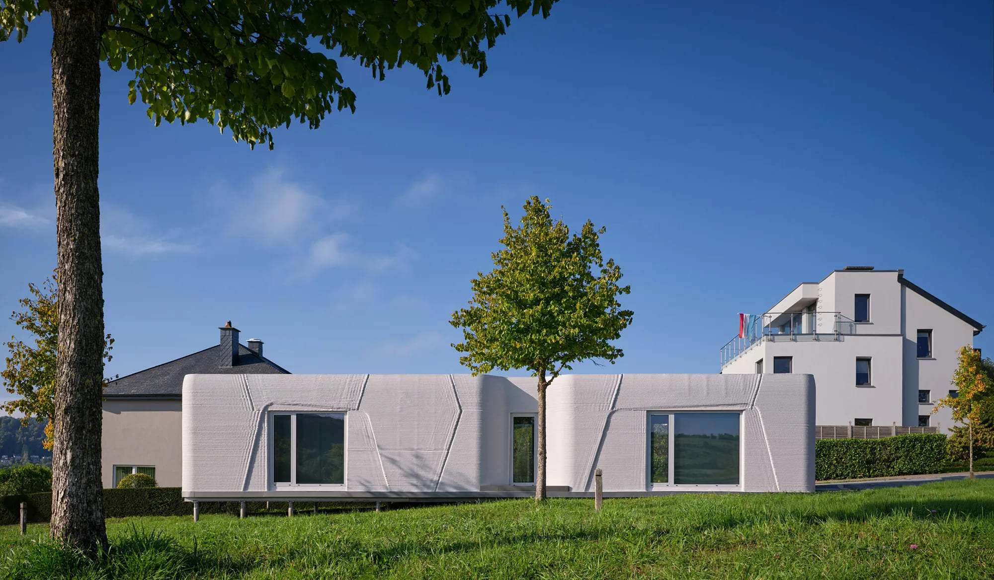 Printing the Future: ODA Architects Debuts Luxembourg’s First 3D-Concrete Infill