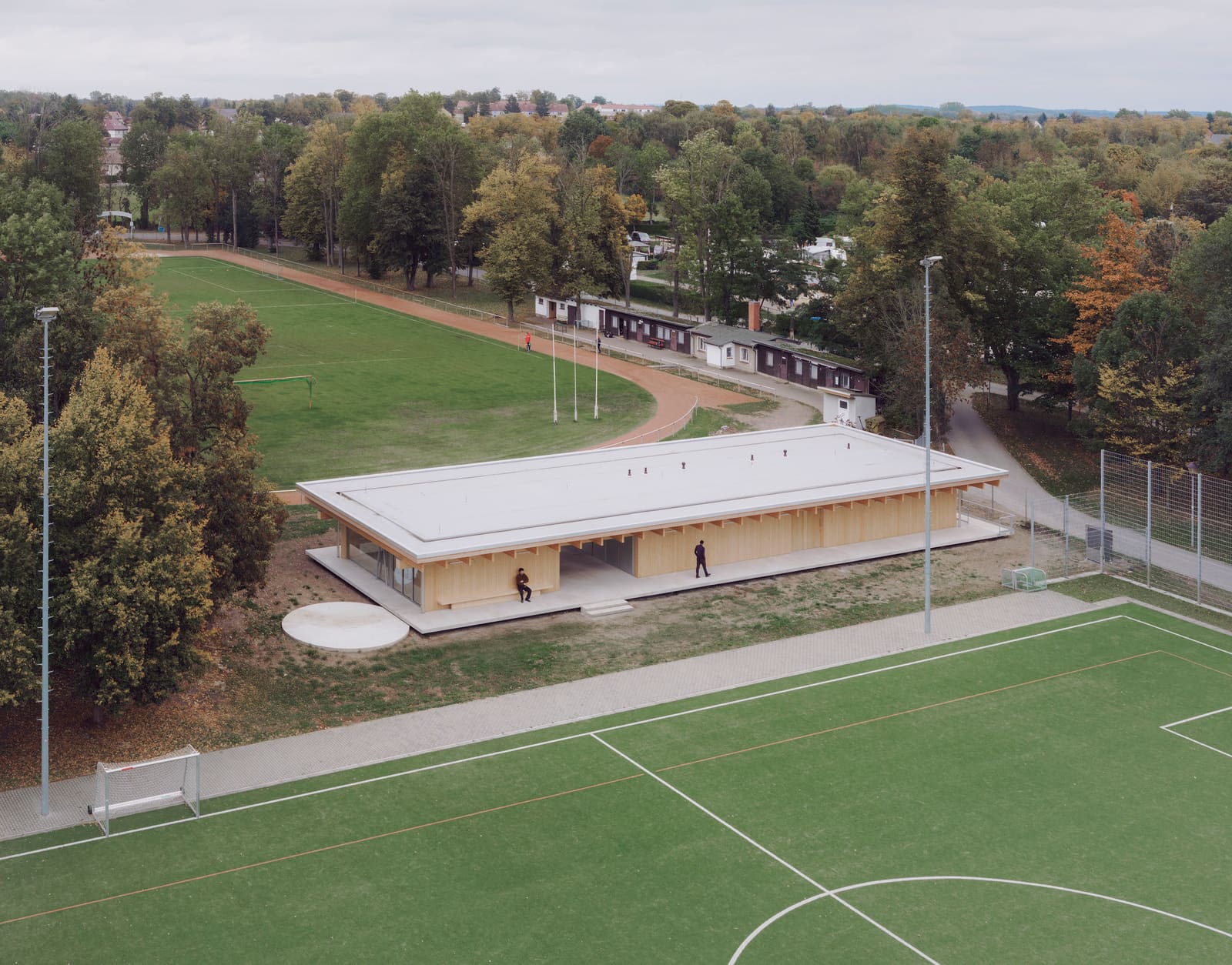 When a Japanese Veranda Becomes a German Sports Hall
