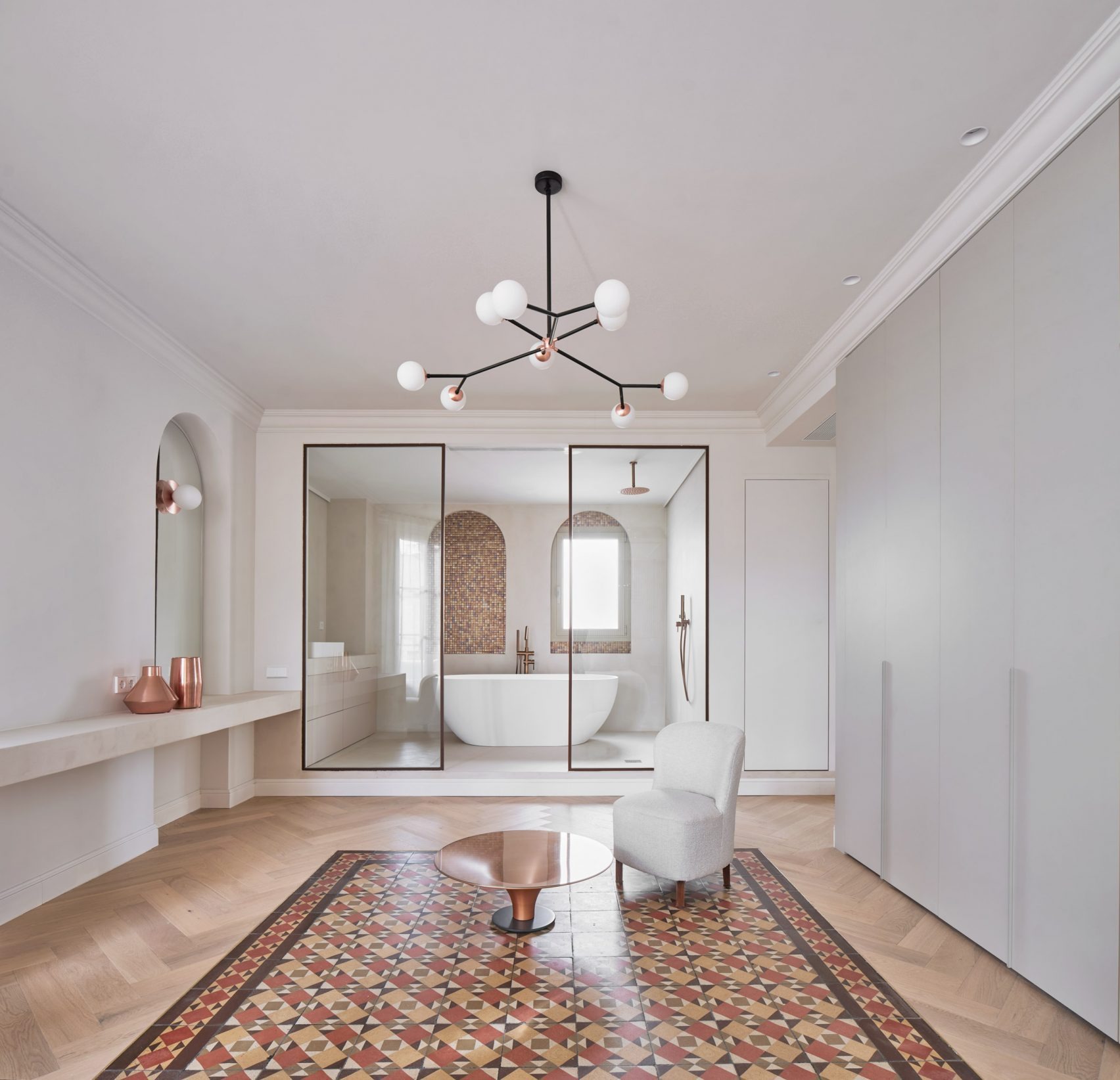 Éventail Apartment by Cometa Architects - Radiating Living in Barcelona’s Eixample