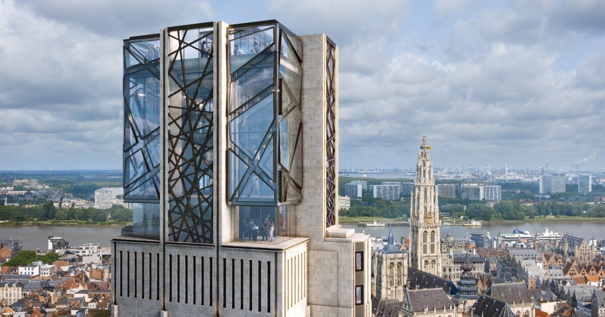 Studio Libeskind to Transform Antwerp’s Boerentoren into a Cultural Landmark