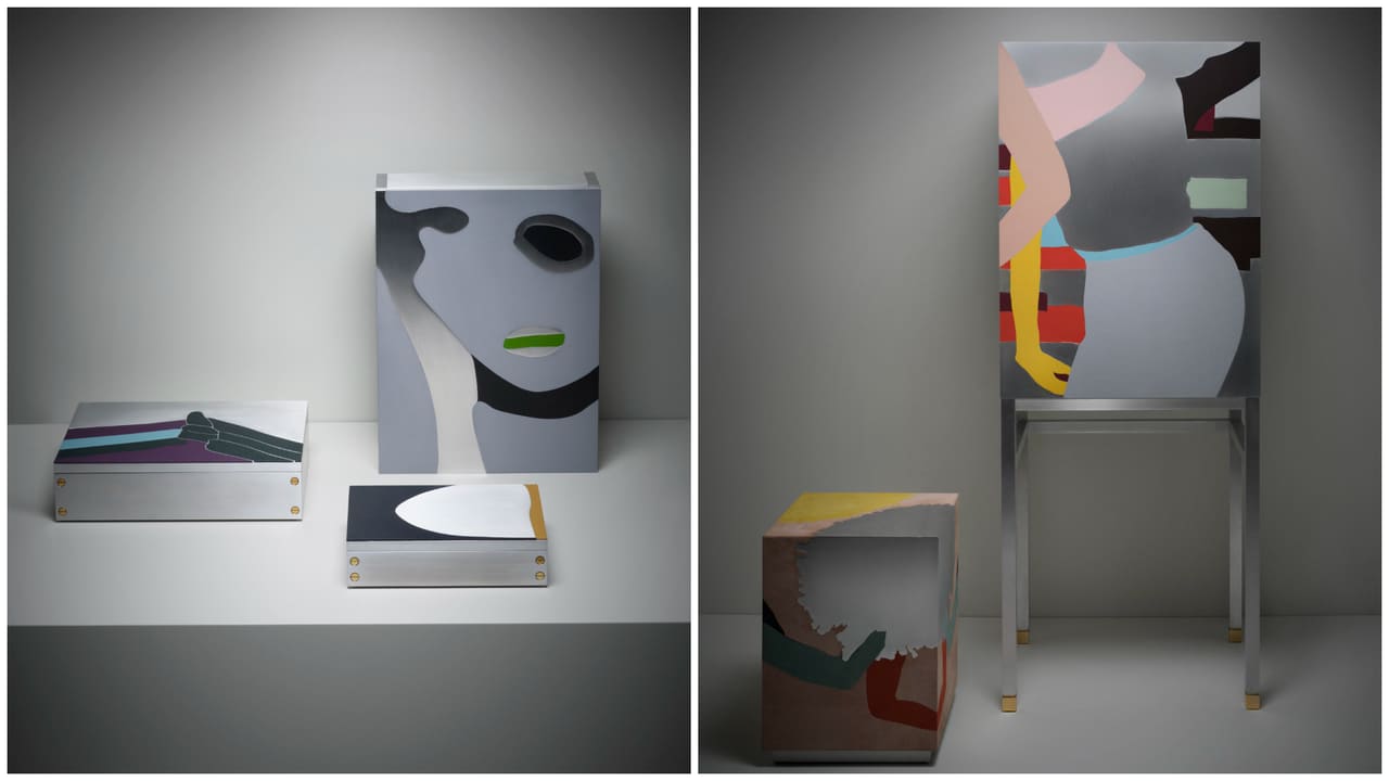 When Painting Becomes Object: Gary Hume's Aluminium Works Reimagined in Leather and Metal