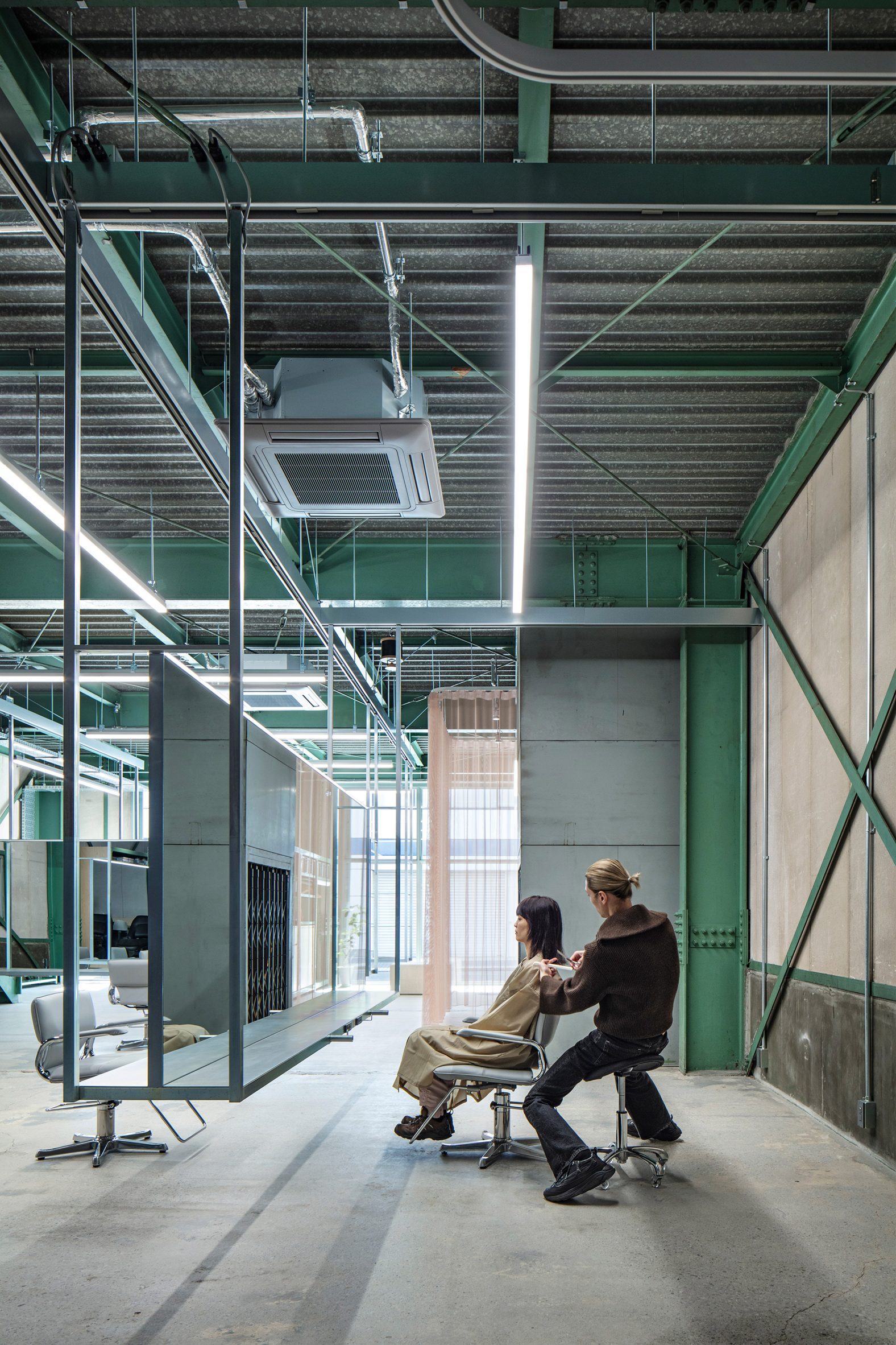 Where Beauty Meets Brutalism: Inside Tokyo’s Unravel Salon By Atelier Write