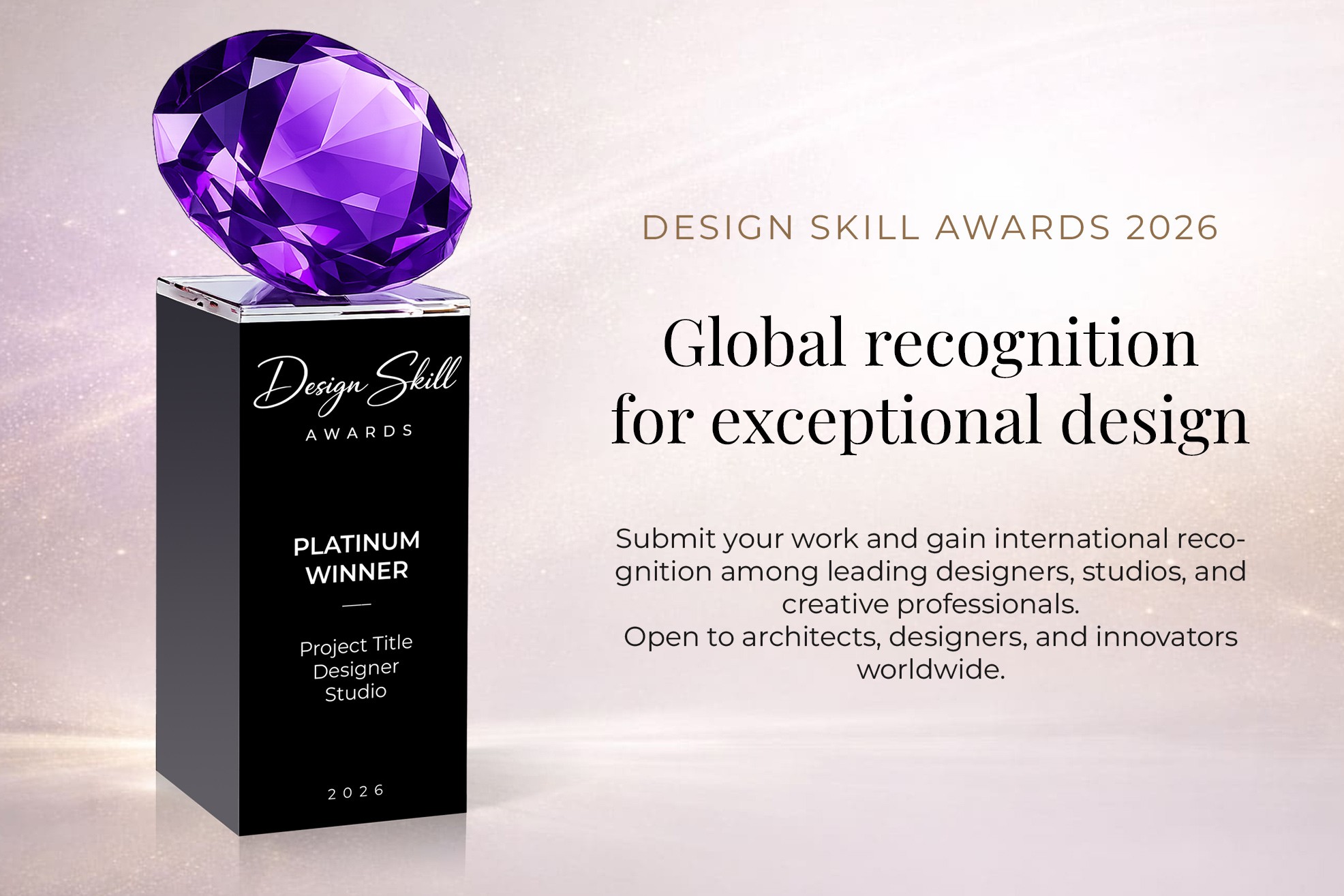 Beyond Portfolio - Into Legacy: Design Skill Awards 2026