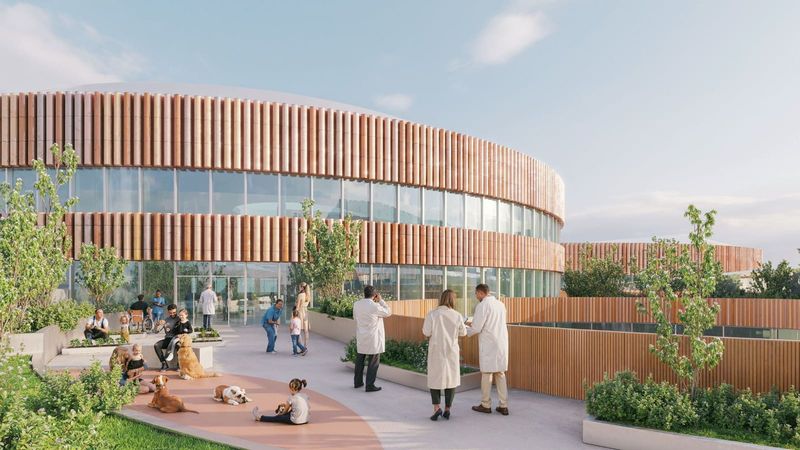 Brescia's Public Hospital Rethinks the Boundary Between Medicine and Landscape