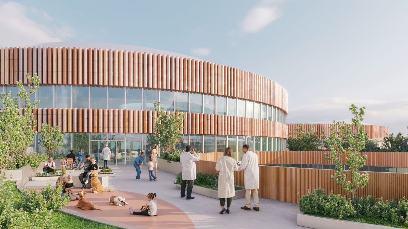 Brescia's Public Hospital Rethinks the Boundary Between Medicine and Landscape