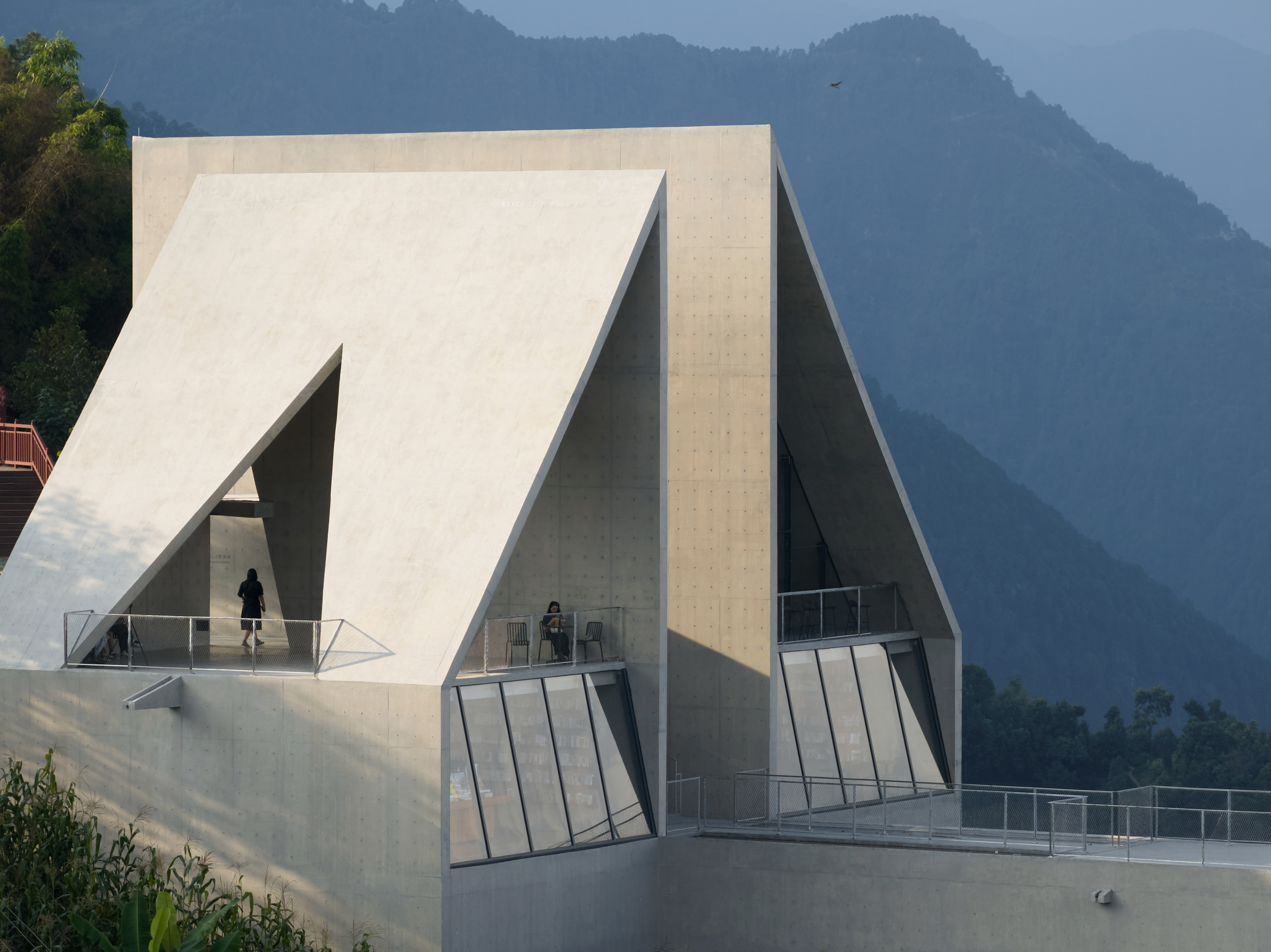 Trace Architecture Office Designs Nujiang Grand Canyon Bookstore as a Contemporary Landmark Bridging Lisu Tradition and Modernity