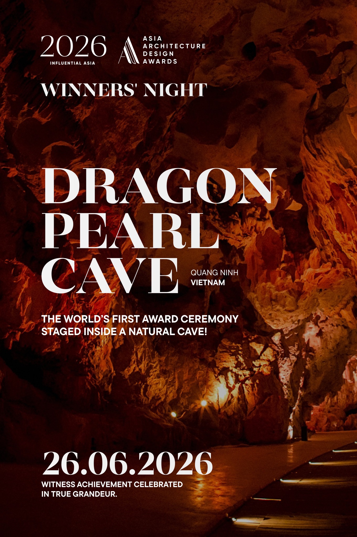 The World’s First Award Ceremony Staged Inside A Natural Cave