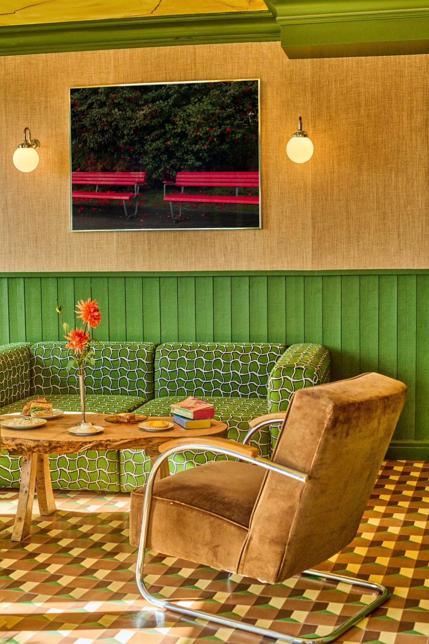 A Parisian Fantasia: Luke Edward Hall Composes a Maximalist Ode to Travel at Hôtel Deux Gares