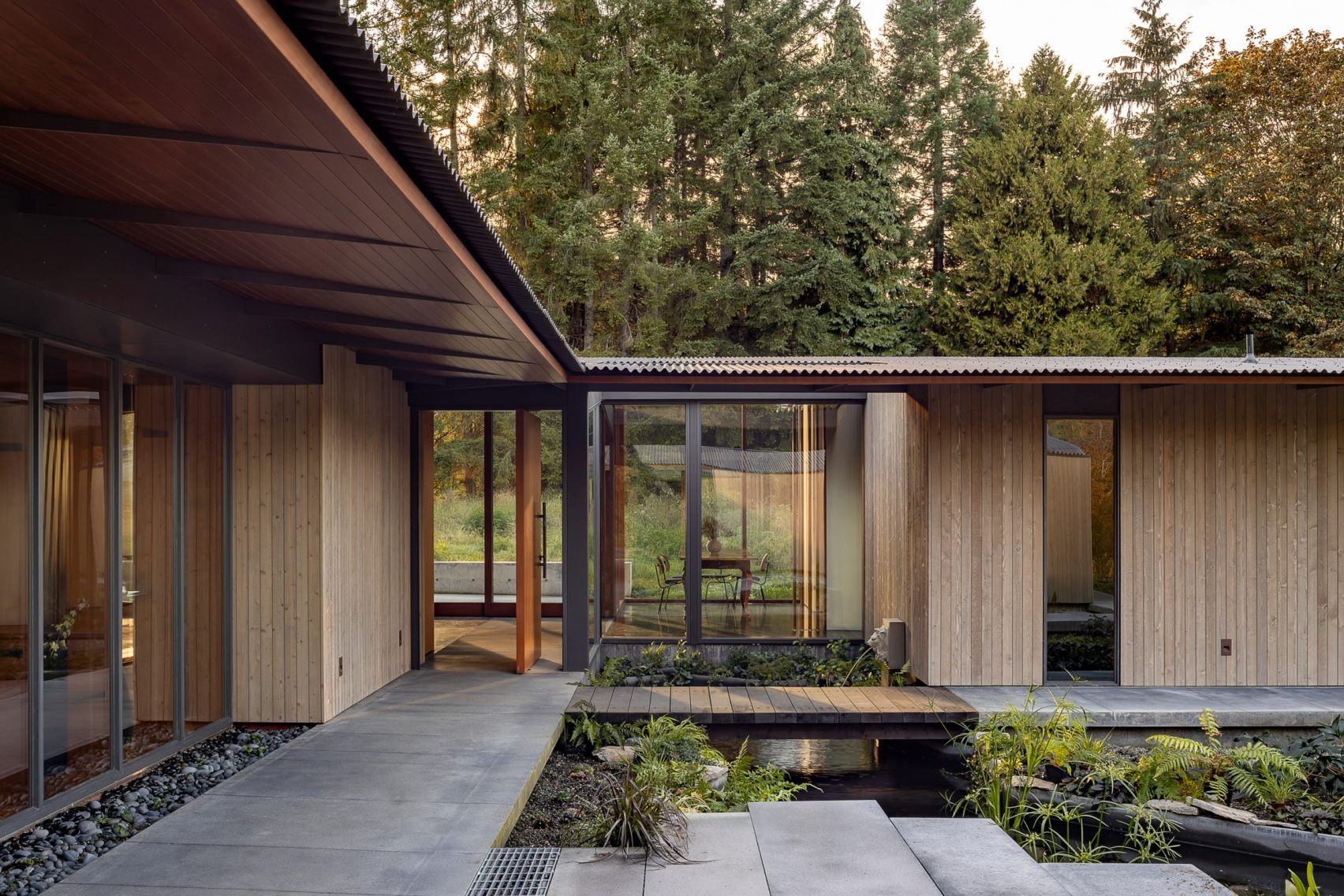 The Rhythmic Impluvium: Wittman Estes Architectures the Rain in Snohomish