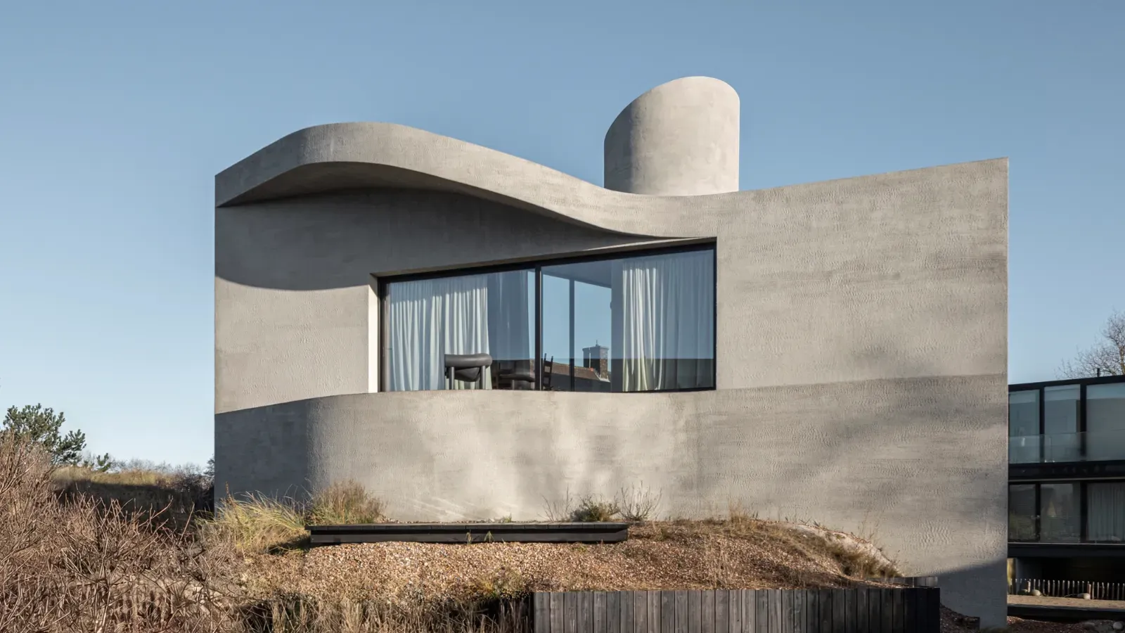 Shaped By Tide And Time: Inside Belgium’s Sculptural Concrete Seaside Villa