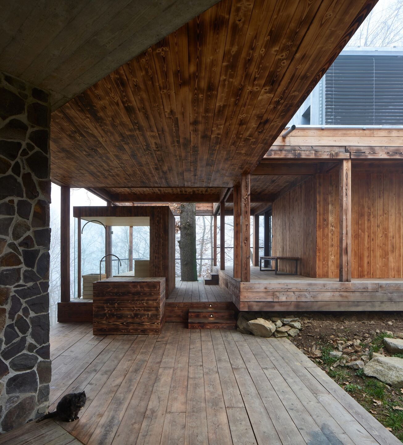 Medník House by päivity architekti: Natural Light, Craft and Contours in Czech Landscape