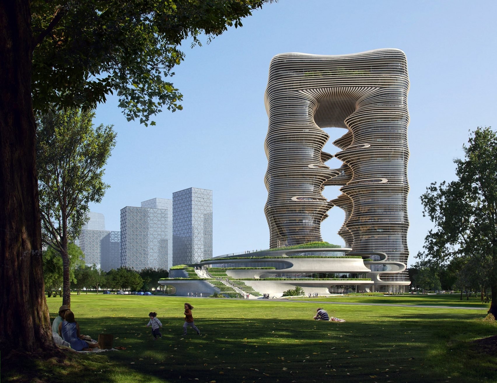 Canyon Yidan Center: Zaha Hadid Architects Shapes a New Cultural Landscape in Shenzhen