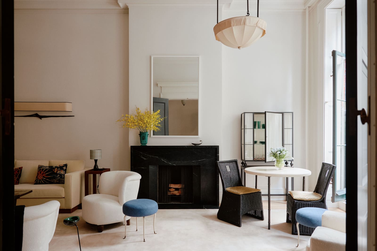 Building a Parisian Salon in a West Village Parlor Floor