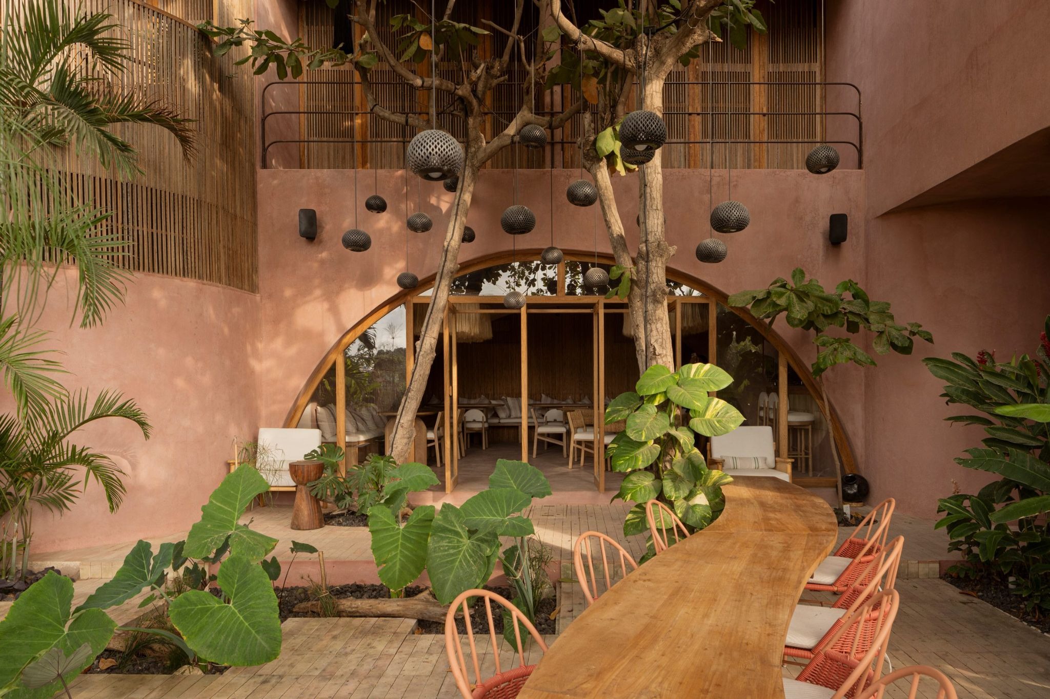 The Rose-Hued Cavern: Estudio Carroll Sculpts a Soft Sanctuary in Puerto Escondido