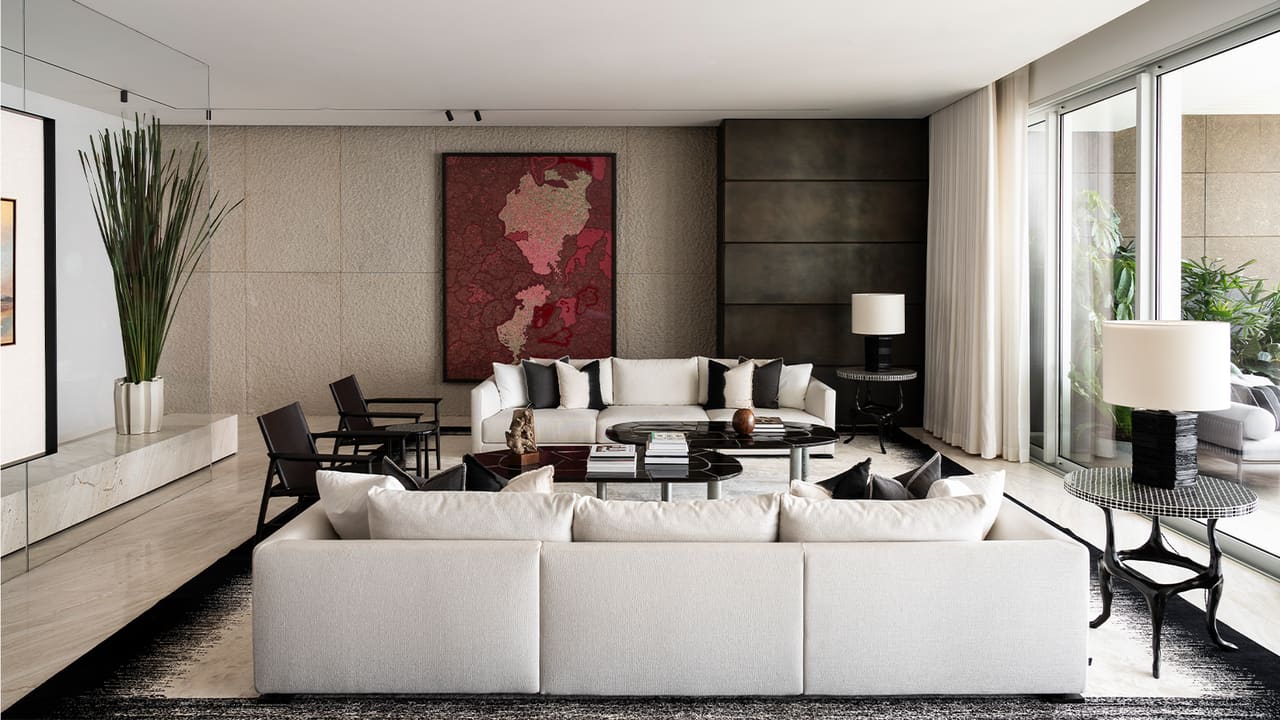 High Above the Chaos: A Mumbai Residence That Lets the Sky and Sea Do the Talking