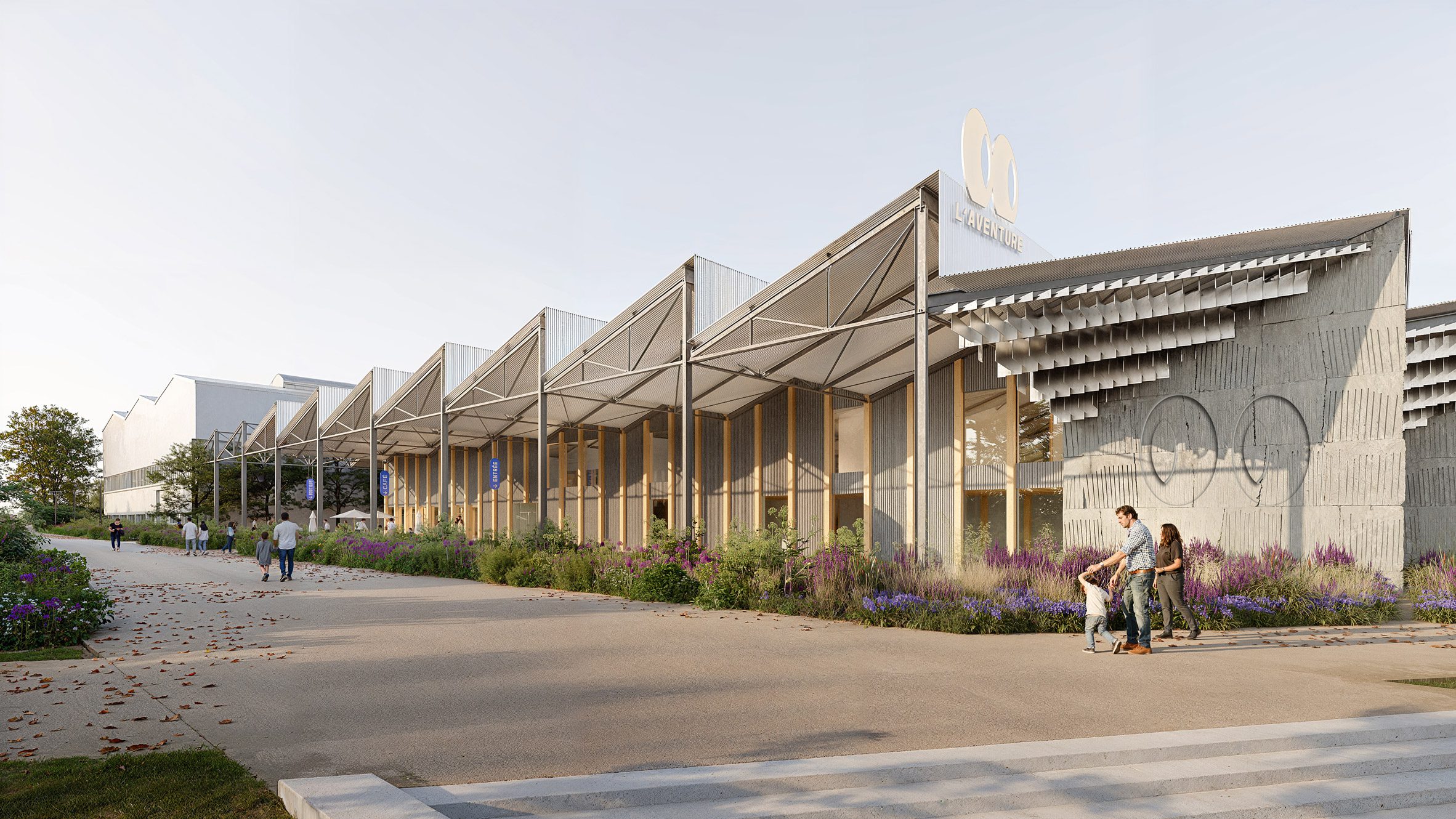 The Wooden Wave: Kengo Kuma Dissolves Industrial Gravity at the Michelin Adventure Museum