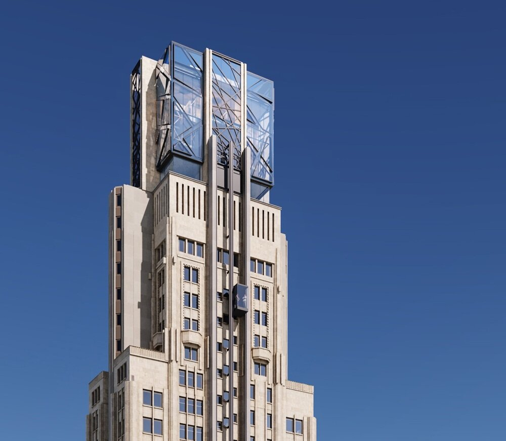Studio Libeskind to Transform Antwerp’s Boerentoren into a Cultural Landmark