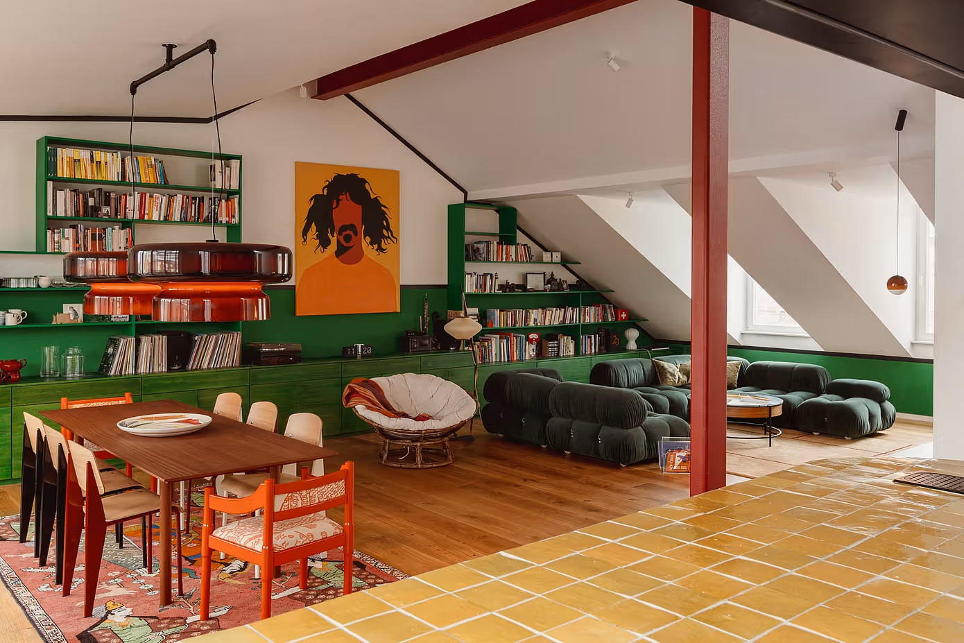 Top Picks - 9 Residential Interiors Where Color Shapes Spatial Experience