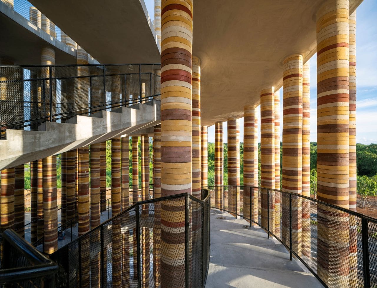 When Architecture Cycles Back: Building with Elephant Waste in Thailand
