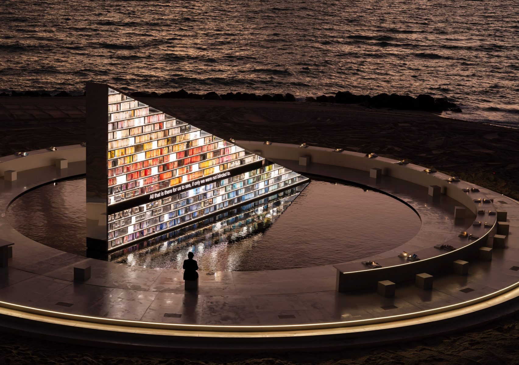 The Library of Us: Es Devlin Turns Human Voices into an Immersive Architectural Landscape