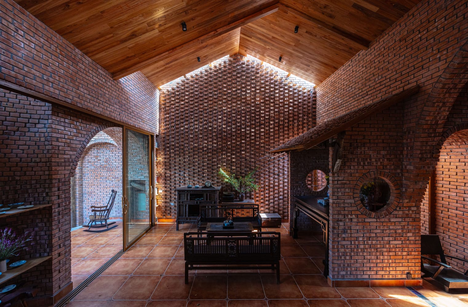 Nang House: A Brick Architecture That Breathes with Its Surroundings