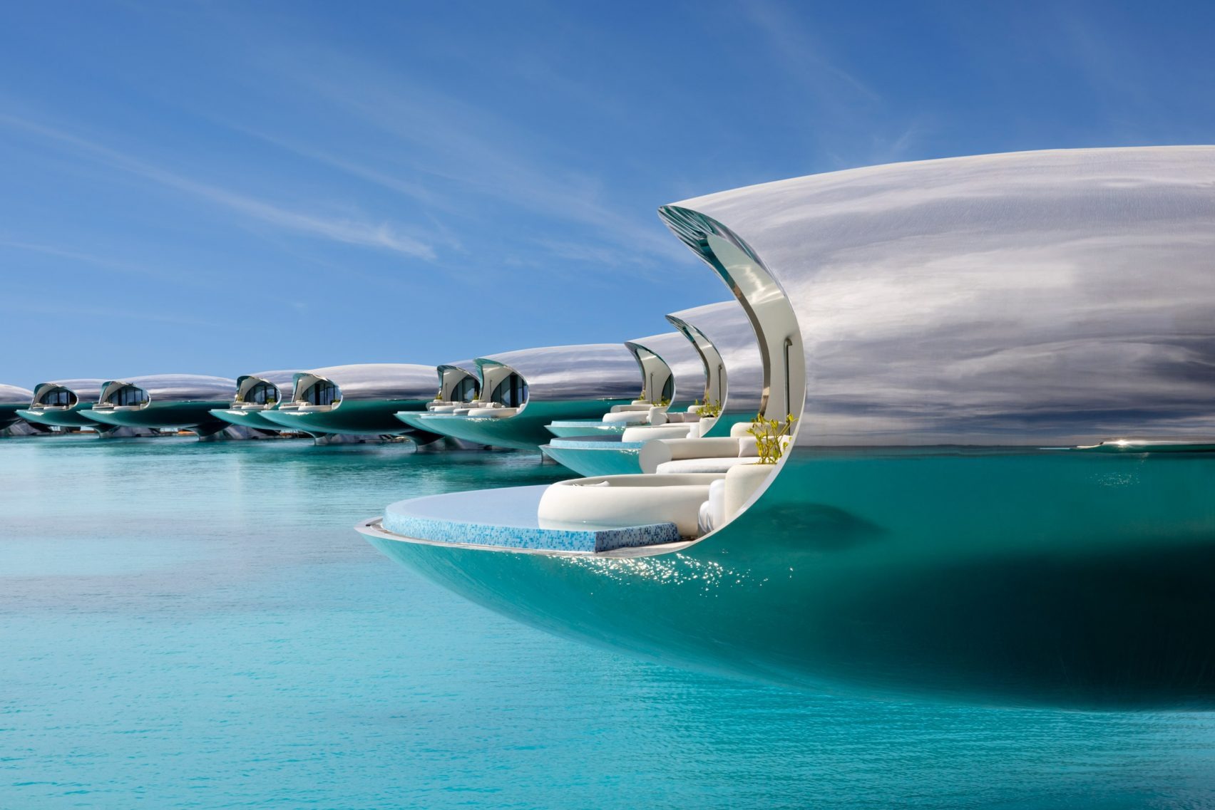 Shebara Resort by Killa Design: A Futuristic Eden Rising from Coral Waters