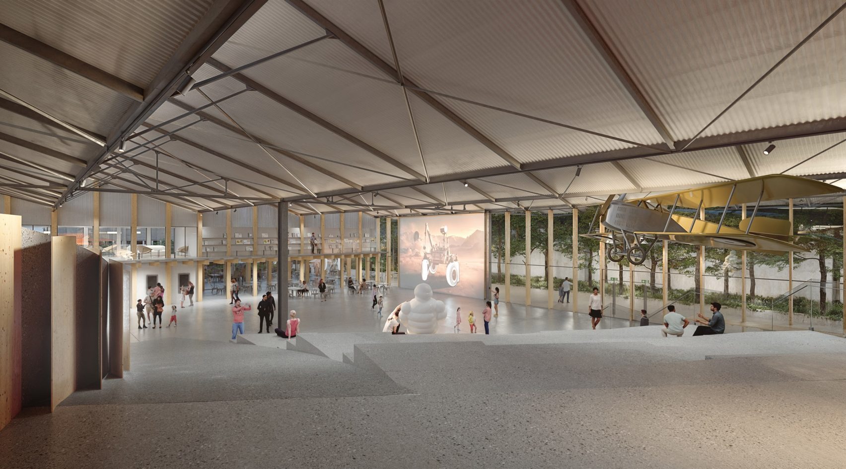 The Wooden Wave: Kengo Kuma Dissolves Industrial Gravity at the Michelin Adventure Museum