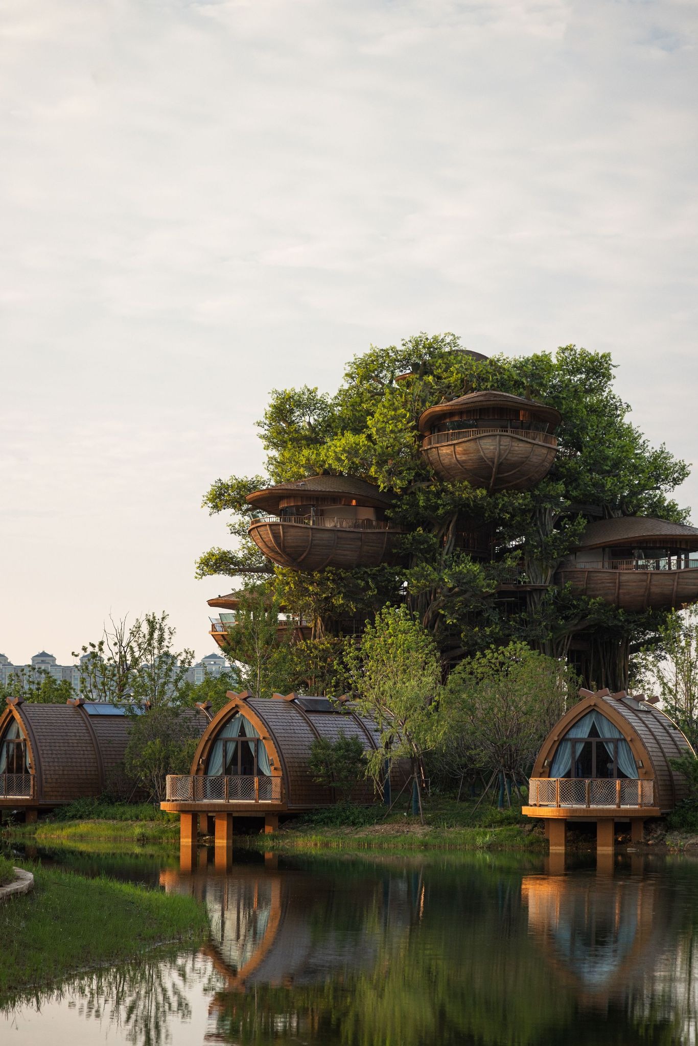 Ecological Whimsy: WJD Design Weaves a Modern Fable in the Wetlands of Wuhan